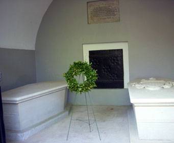 George Washington's Mount Vernon near Alexandria, VA, burial