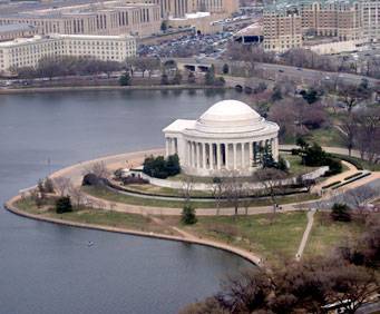 Jefferson Memorial in Washington, DC
