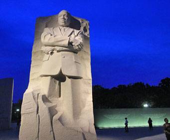 Martin Luther King, Jr. Memorial in Washington, DC, historical