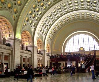 Interior view of Union Station
