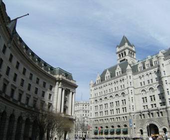 Federal Triangle in Washington, DC, sightseeing