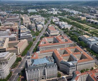 Federal Triangle in Washington, DC