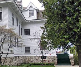 Governor's Summer Mansion on Mackinac Island, MI