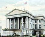 Illustration of the US Custom House Illustration of the US Custom House