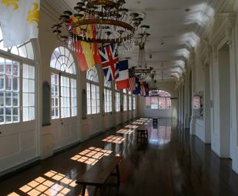 Inside of the Cabildo