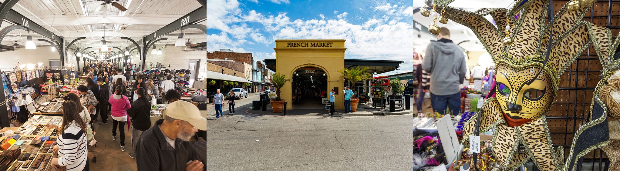 French Market in New Orleans, LA
