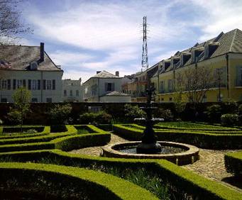 Courtyard and gardens