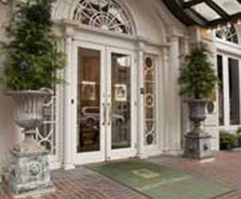 Entrance to Lafayette Hotel