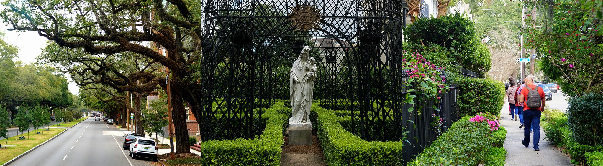 Garden District in New Orleans, LA