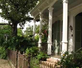 Garden District in New Orleans, LA
