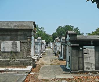 Mausoleums in Lafayette Cemetery