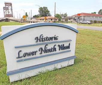 Ninth Ward in New Orleans, LA