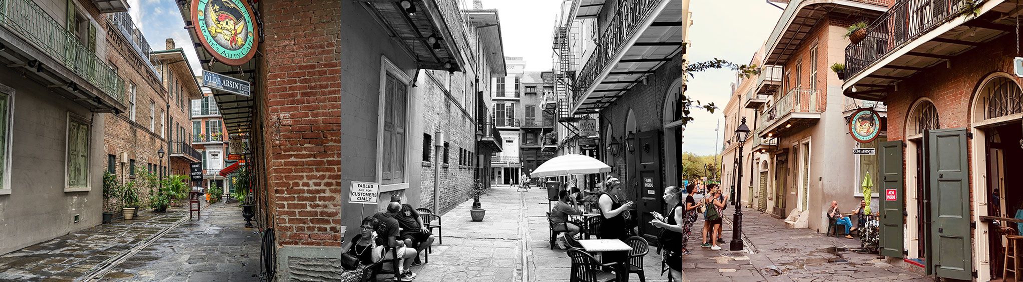 Pirate's Alley in New Orleans, LA