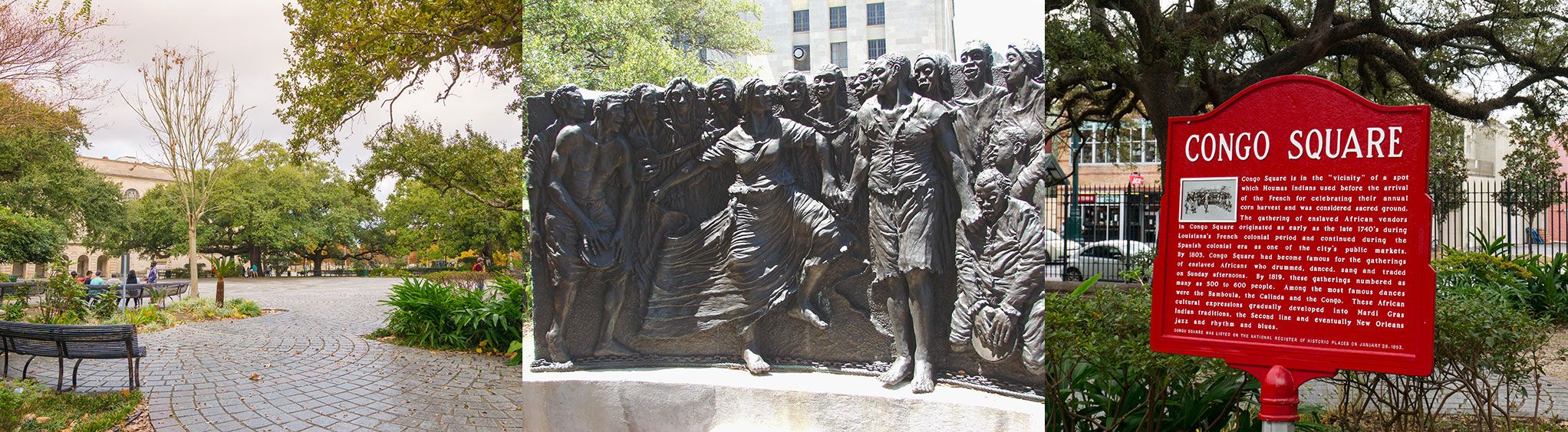 Congo Square in New Orleans, LA