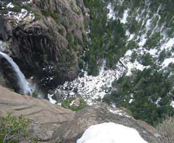 Top of the falls