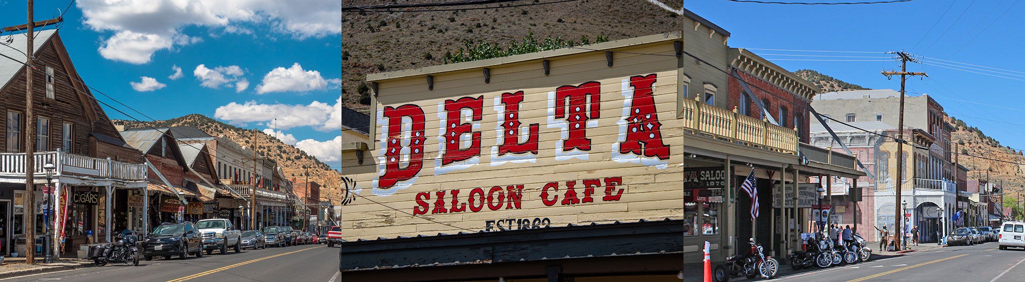 The Delta Saloon in Virginia City, NV