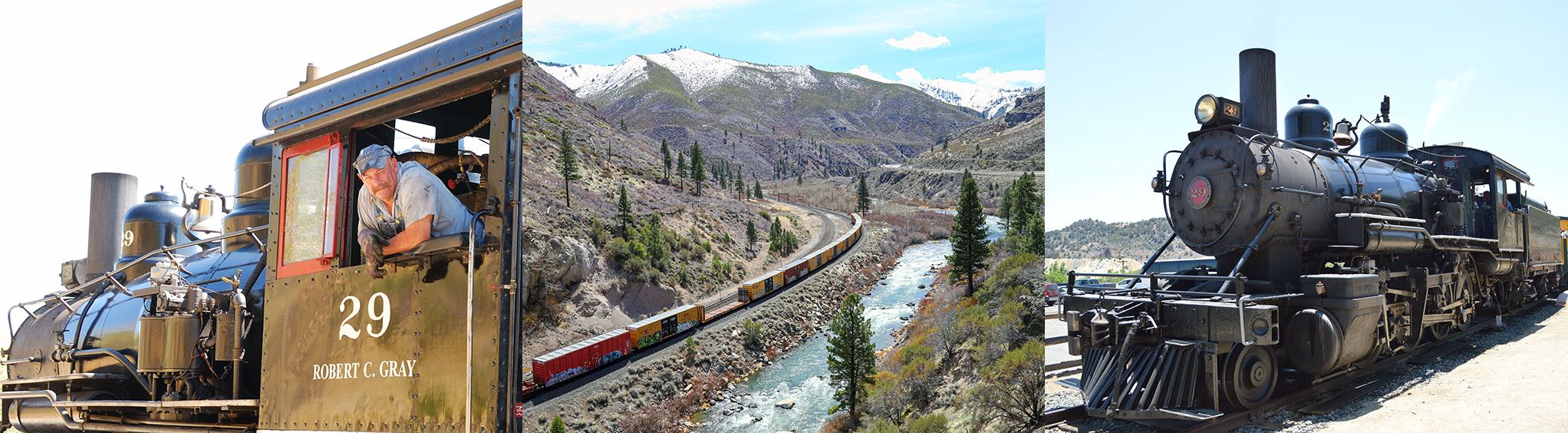 Virginia & Truckee Railroad in Virginia City, NV