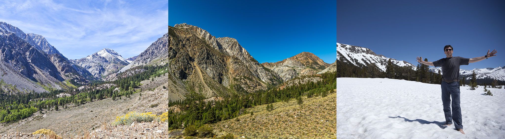 Tioga Pass in Yosemite National Park, CA