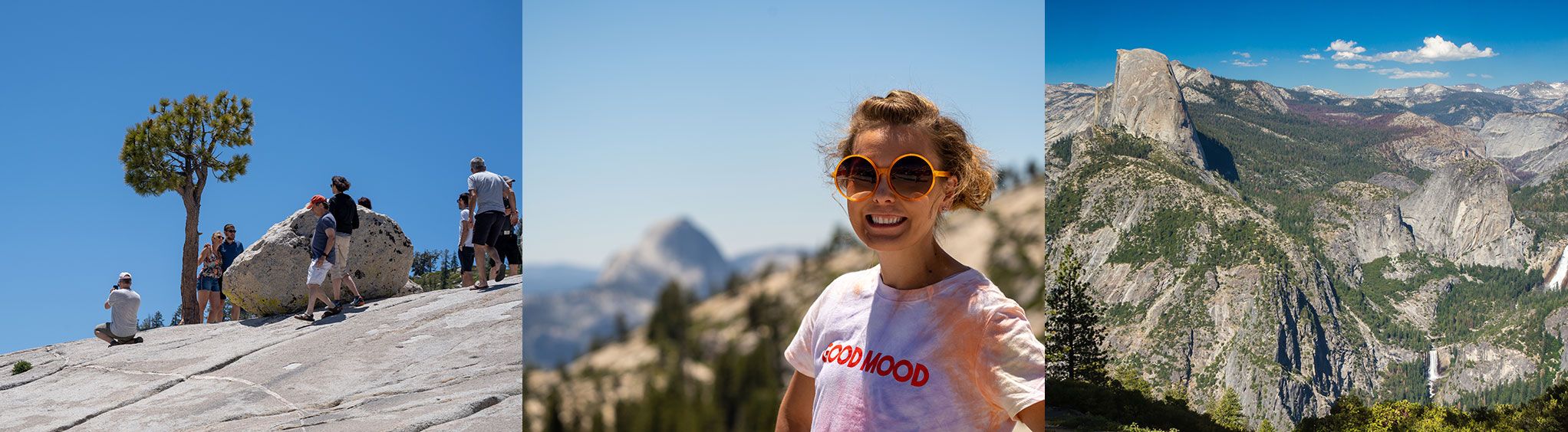 Olmstead Point in Yosemite National Park, CA