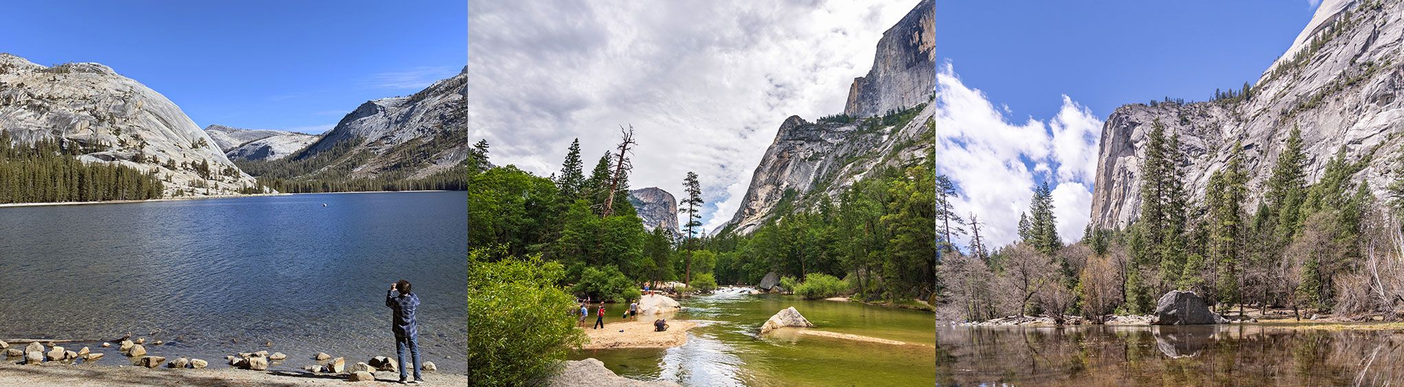 Tenaya Lake in Yosemite National Park, CA