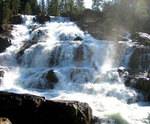 Cascade Falls in Yosemite National Park Cascade Falls in Yosemite National Park