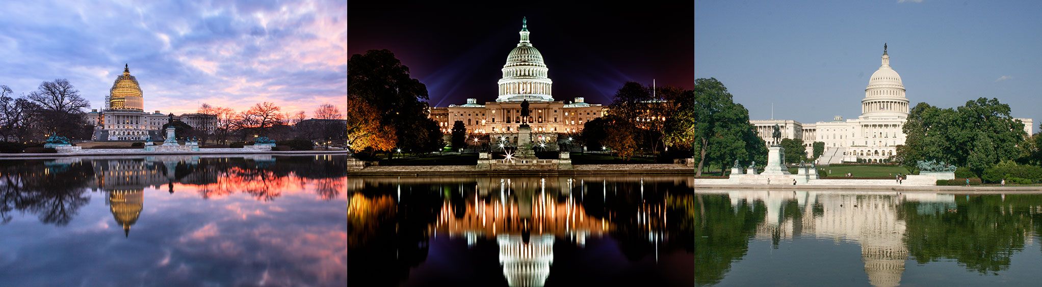 US Capitol Reflecting Pool in Washington DC