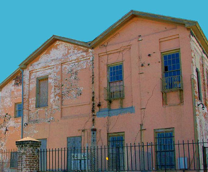 Site of Fort Wayne in Savannah, GA