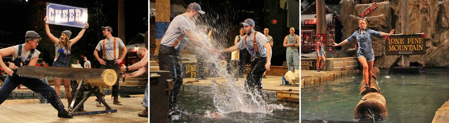 Lumberjack Feud Theater in Pigeon TN