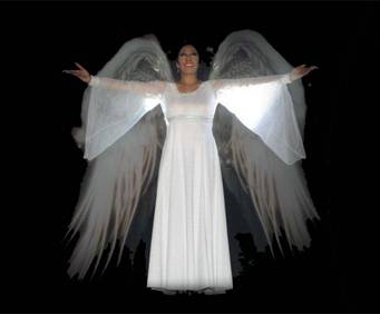 Biblical Times Theater in Pigeon Forge, TN, angel