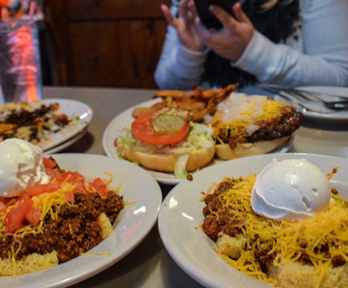 Hard Times Cafe near Washington, DC - dinner