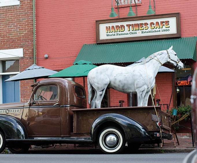 Hard Times Cafe near Washington, DC - exterior