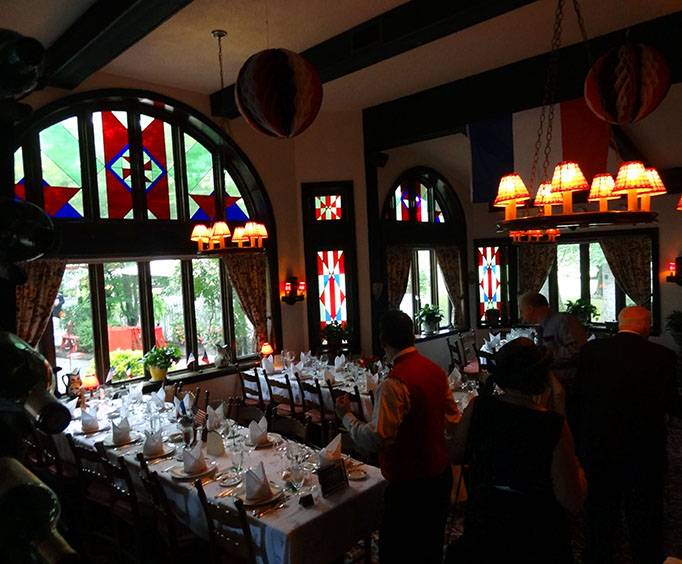 L'Auberge Chez Francois near Washington, DC - dining area