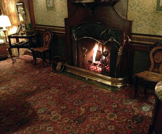 The Inn at Little Washington near Washington, DC - fireplace
