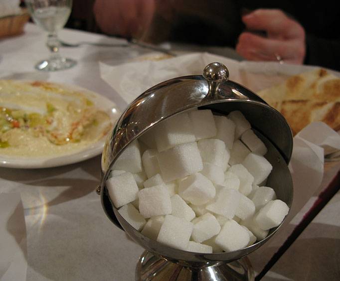 sugar cubes