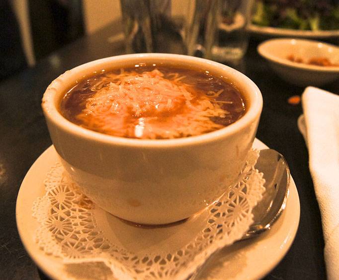 chili in a bowl