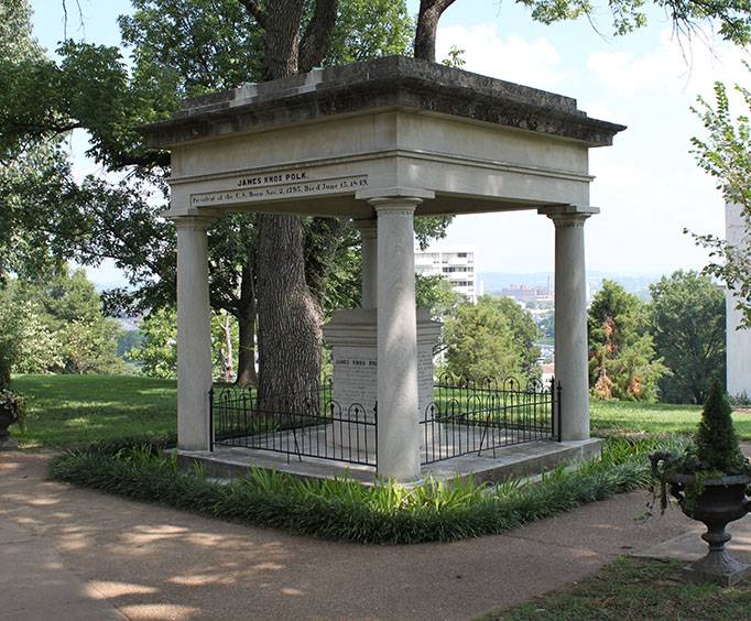 President James K Polk Tomb in Nashville, TN