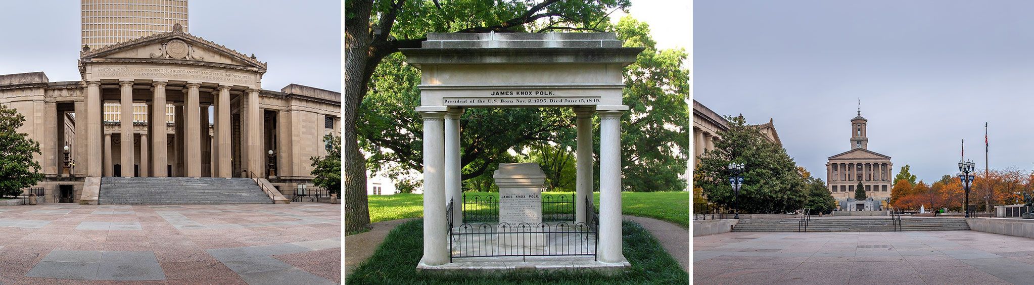 President James K Polk Tomb in Nashville, TN