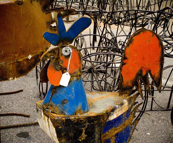 outdoor flea market