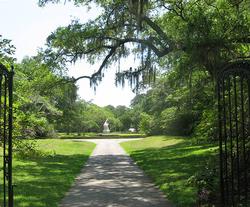 Brookgreen Gardens near Myrtle Beach, SC - courtyard
