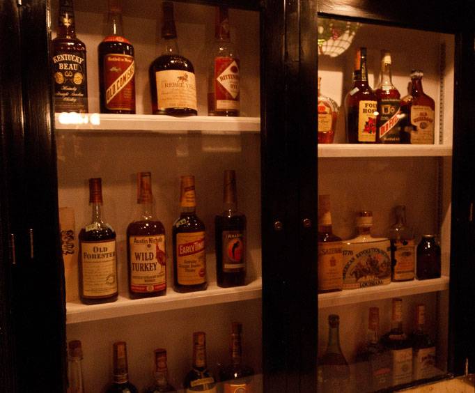 bottles of alcohol