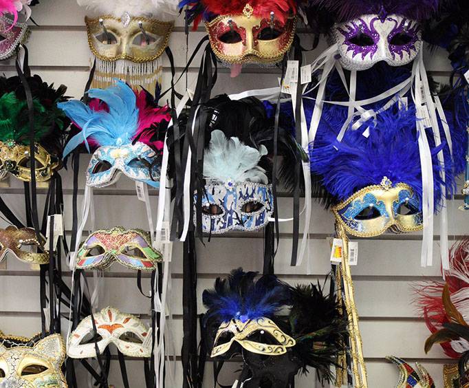 Maskarade in New Orleans, LA - masks
