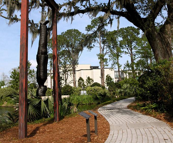 The Sydney and Walda Besthoff Sculpture Garden in New Orleans