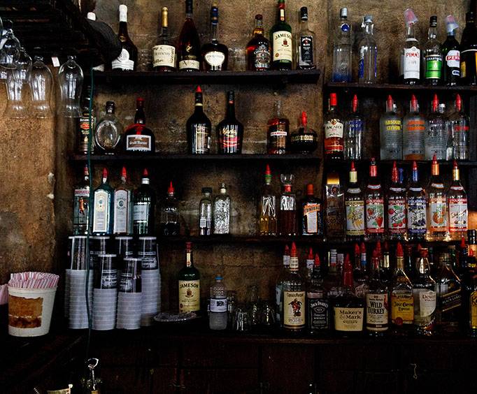 Lafitte's Blacksmith Shop Bar in New Orleans, LA - bar