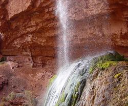 Ribbon Falls in Grand Canyon National Park