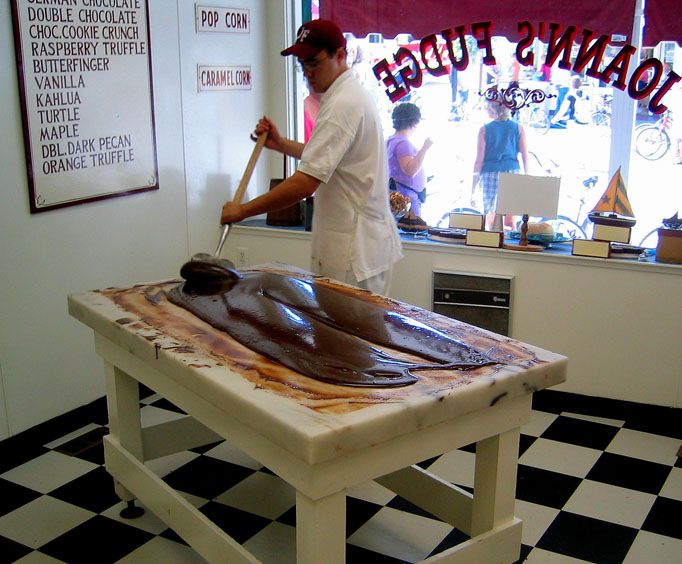 fudge making