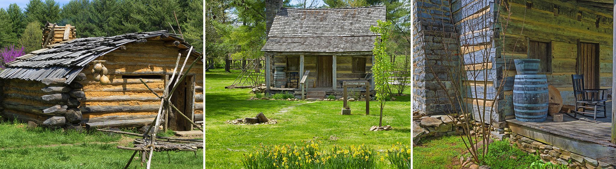 Davy Crockett Birthplace State Park near Pigeon Forge, TN