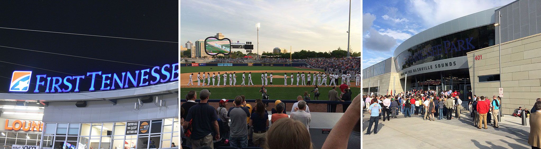 First Tennessee Park in Nashville, TN