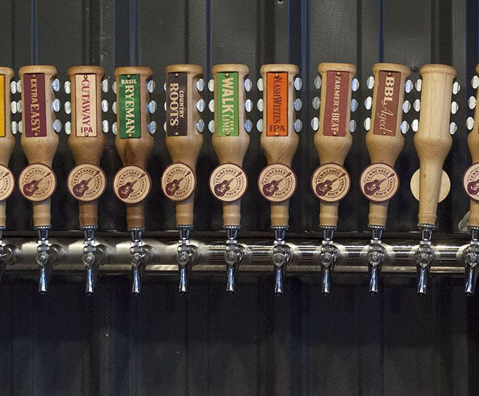 beer on tap