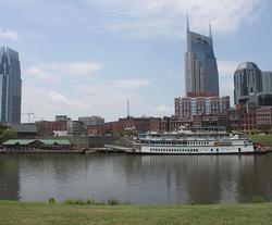 Cumberland River in Nashville, TN