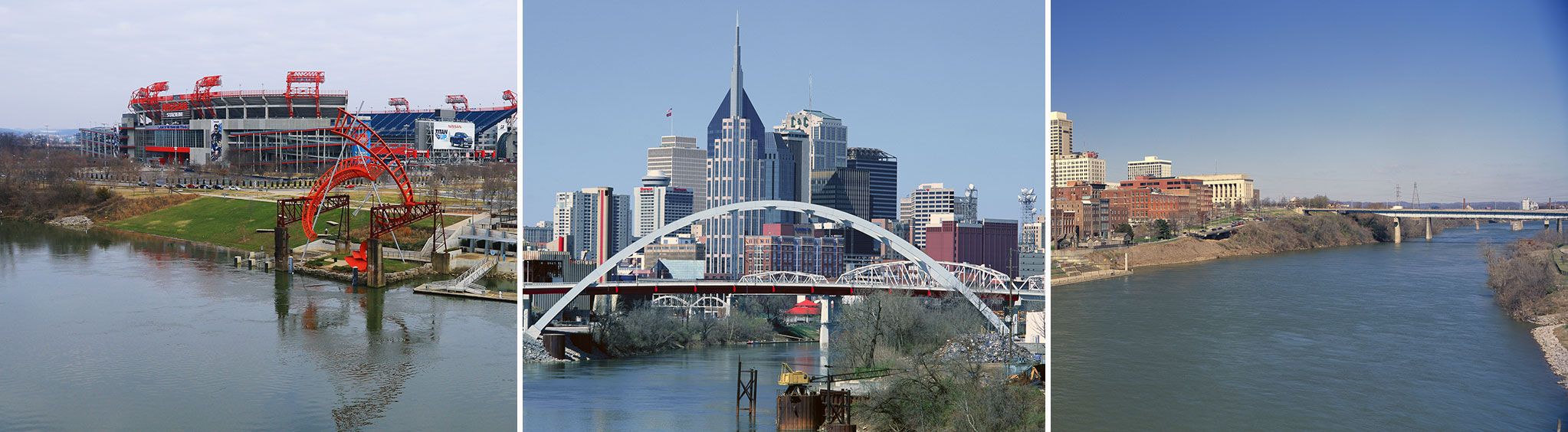 Cumberland River in Nashville, TN